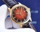 Swiss 9015 Copy Omega Constellation D-Red Face Brown Leather Strap 40mm Watch  (3)_th.jpg